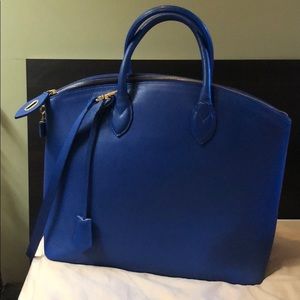 Saffiano leather tote